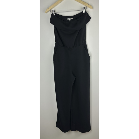 Spanx AirEssentials Strapless Jumpsuit Black Aireluxe Stretch 50771R Size Small - Picture 6 of 13